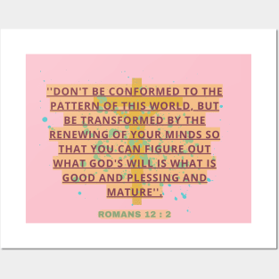 ROMANS 12 : 2 Posters and Art